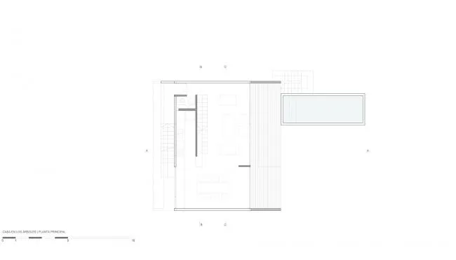 BIM Architecture | Light and Shadow Dance, Simple Forest Dwelling Like Wood and Stone/Luciano Kruk