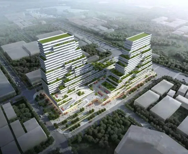 BIM Architecture | International Financial Ecological City Solution: Elite Incubator/LAD (Reed) Design Agency Spanning the CBD