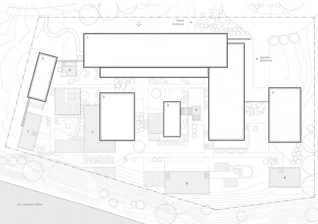 BIM Architecture | Hot Springs on the Saint Lawrence River/LEMAYMICHAUD Architecture Design