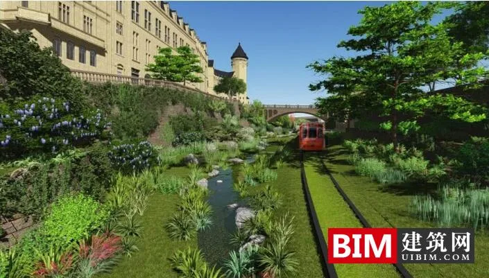 BIM+GIS: Application of BIM in the Design of Huawei Smart Park Tram