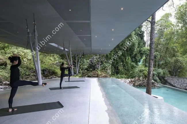 BIM Architecture | Xiyue Yunlu Yoga Pavilion and Swimming Pool (Phase II)/Liu Yuyang Architectural Firm
