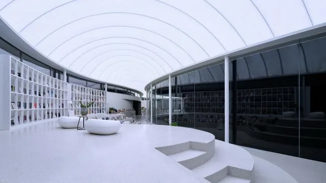 BIM Architecture | Suspended "Cloud": Mount Taishan Jiunvfeng Study/gad · line+studio
