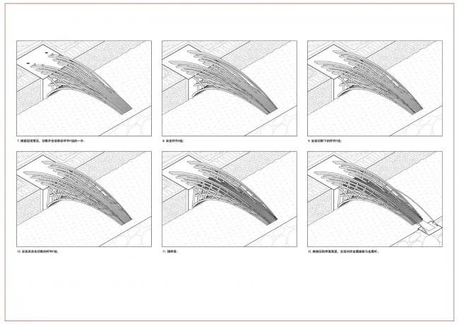 BIM Architecture | Suspended Shore Flying Bridge/Come to Architectural Design Studio