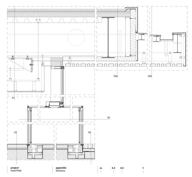 BIM architecture | Winding and folding, enjoying the sea and sky in one color: Rovini Park Hotel/3LHD