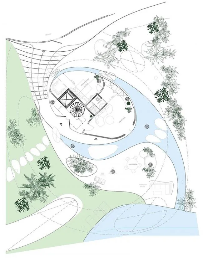 BIM Architecture | Gentle Spiral of Organic Curves: Athens' 'Bessonami' Residence/314 Architecture Studio