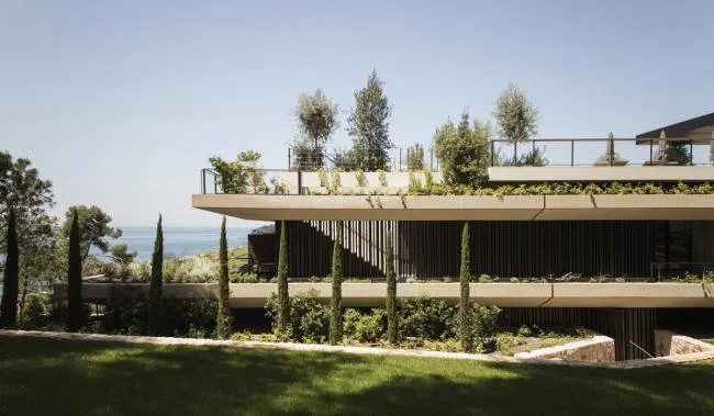 BIM architecture | Winding and folding, enjoying the sea and sky in one color: Rovini Park Hotel/3LHD