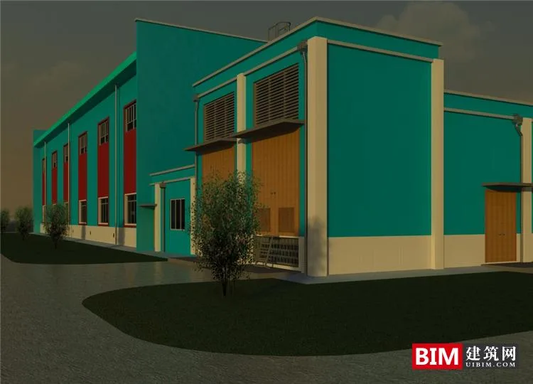 BIM Data | Revit Model - BIM Model for Air Compression Station Project.rvt