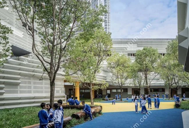 BIM Architecture | Shenzhen Nanshan Foreign Language School Kehua School/Link Art Architectural Firm