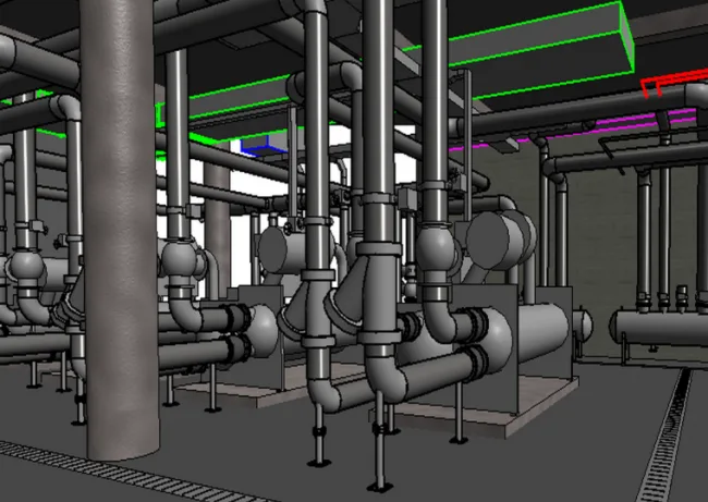 BIM Data | Revit Model - Refrigeration Room Model