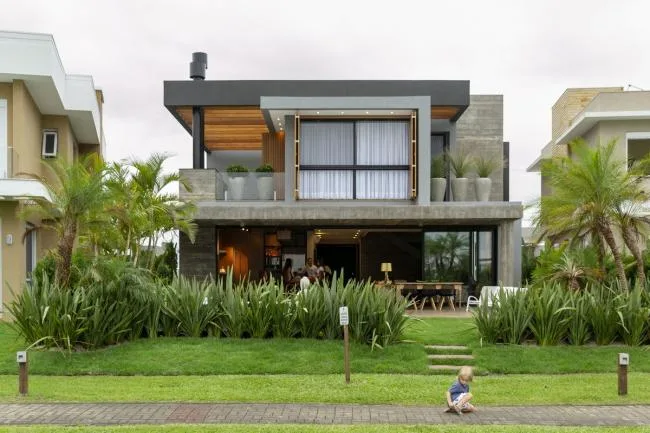 BIM Architecture: House 77 by Aunic Arquitetos – A Serene Retreat for Meditation and Lake Views-BIM WORLD