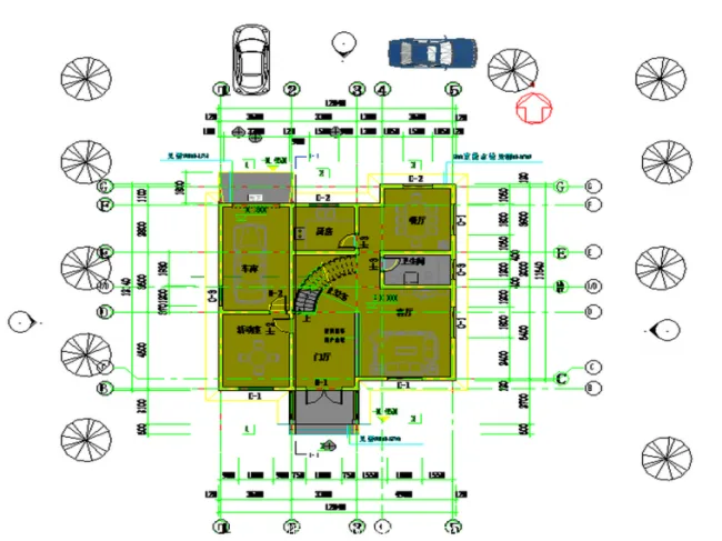 BIM data | Revit model - Three story Revit villa model, including CAD drawings