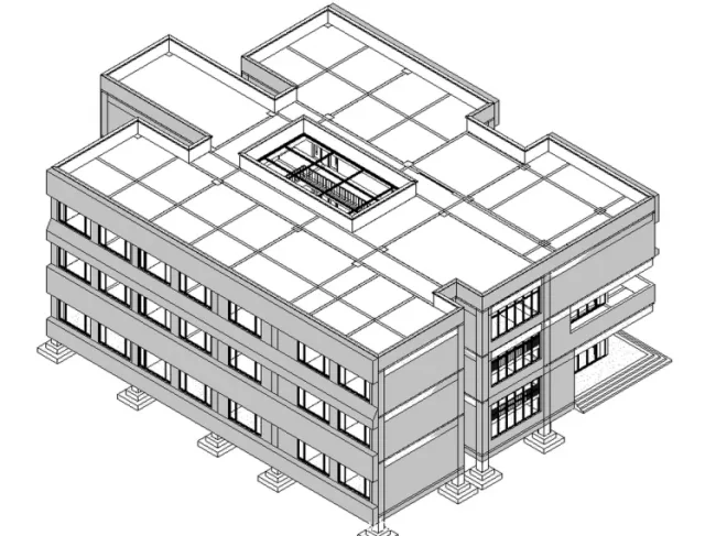 BIM Data | Revit Model - Teaching Building BIM Model