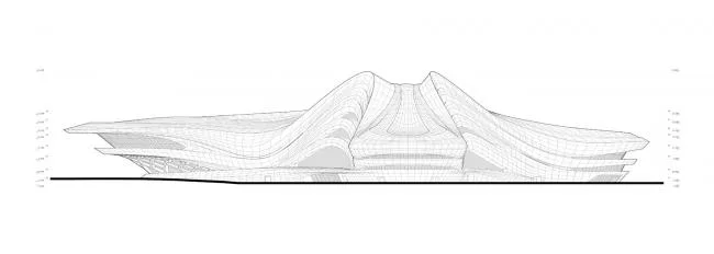 BIM Architecture | Changsha Meixi Lake International Cultural and Art Center/Zaha Hadid Architects