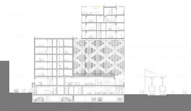 BIM Architecture | Elegant and Holy Like a Pure White Lace Skirt: Montigny Hotel Complex/Manuelle Gautrand Architecture