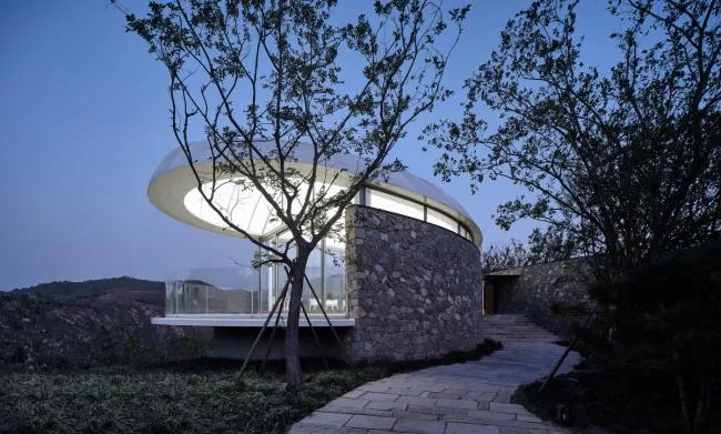 BIM Architecture | Suspended "Cloud": Mount Taishan Jiunvfeng Study/gad · line+studio
