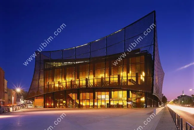 BIM Architecture | Lightly Hidden Under the Sky Curtain: Albi Grand Theatre/Dominique Perrault Architecture