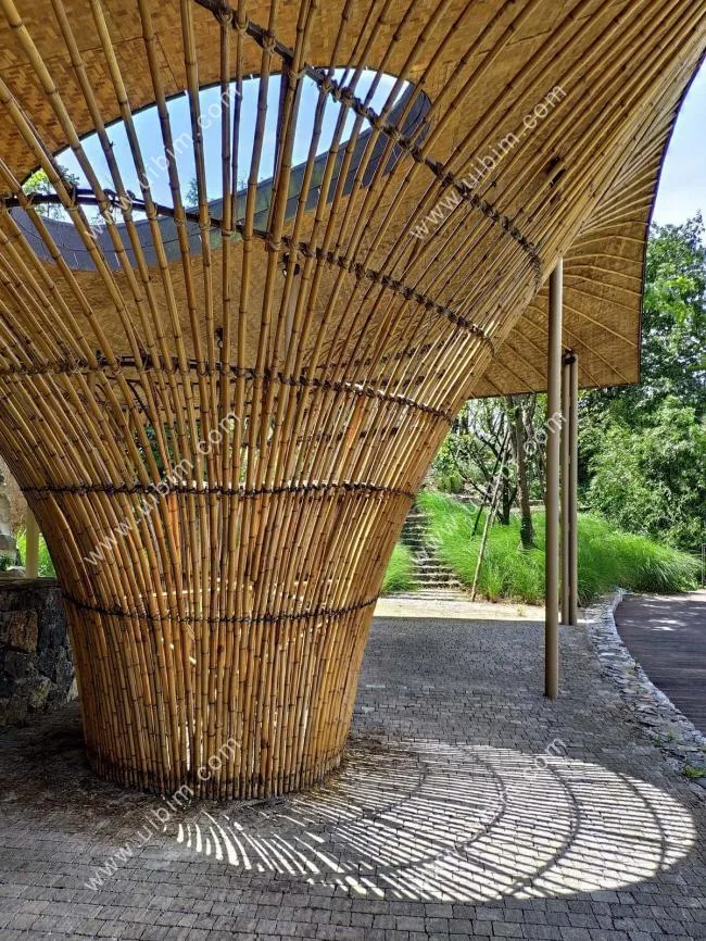 BIM Architecture | Gentle Mountain Wind Blows by: Tea Pavilion in Wulong Guiyuan Town/Weitu Design Agency