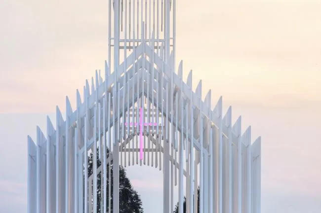 BIM Architecture | Chengdu Sino French Science and Technology Park Church, integrated into Purple Lavender Manor