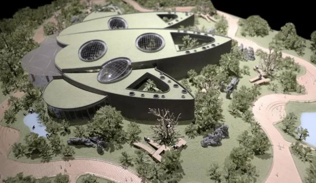 BIM Architecture | Tianhua Architecture Creation Studio announces that the 'Giant Panda Base Star Production Room' has entered the construction drawing stage