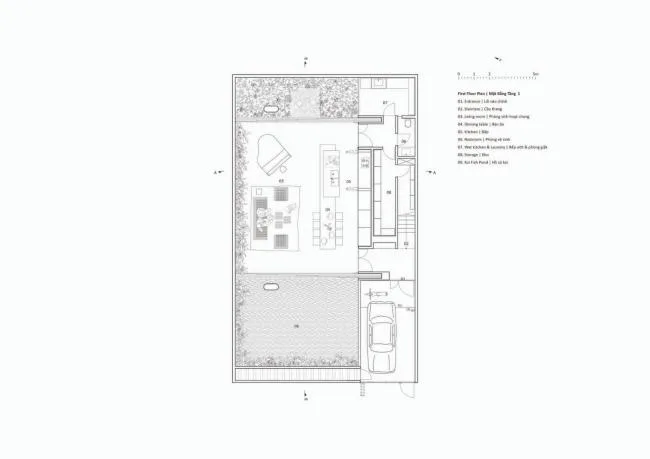 BIM Architecture | Sky Home, Stars and Greenery Create a Spiritual Residence/MIA Design Studio