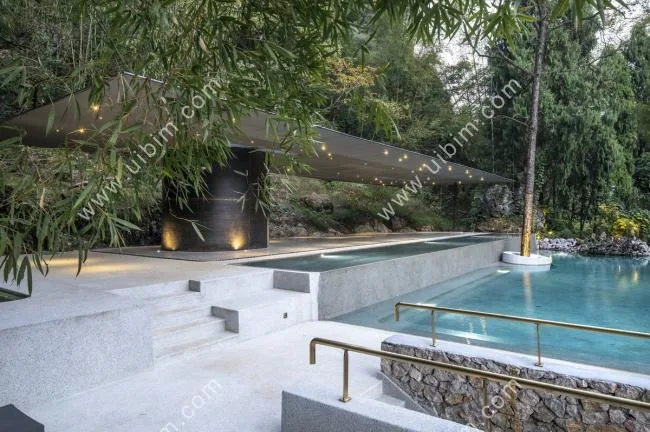 BIM Architecture | Xiyue Yunlu Yoga Pavilion and Swimming Pool (Phase II)/Liu Yuyang Architectural Firm
