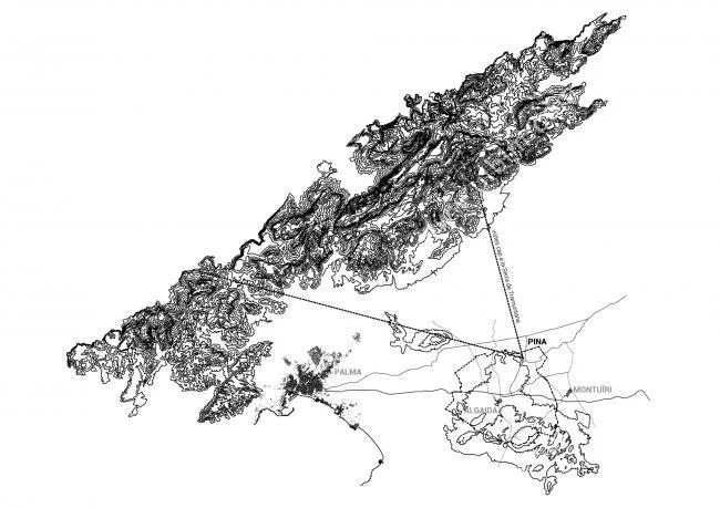 BIM Architecture | Scattered Landscape Windows Outline Mountains and Wilderness Landscape Paintings: MM Residential/Salv à Ort í n Arquitectes
