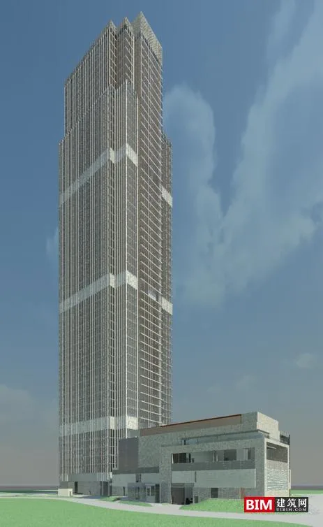 BIM Data | Revit Model - BIM Model of Super High rise Office Building
