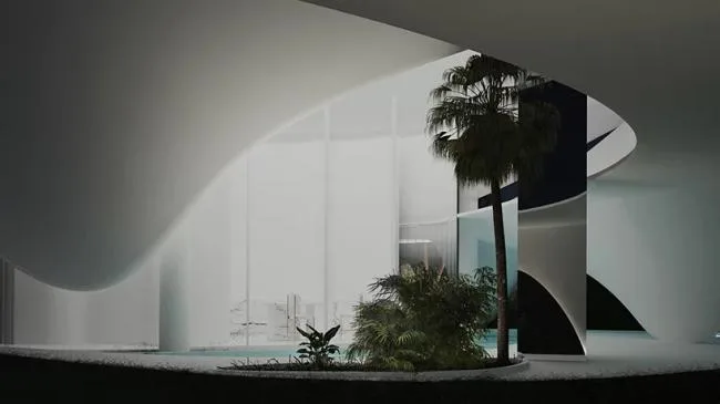 BIM Architecture | Gentle Spiral of Organic Curves: Athens' 'Bessonami' Residence/314 Architecture Studio