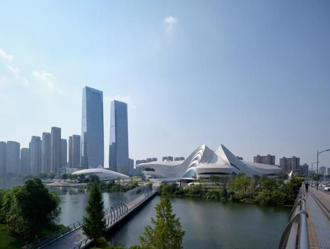 BIM Architecture | Changsha Meixi Lake International Cultural and Art Center/Zaha Hadid Architects
