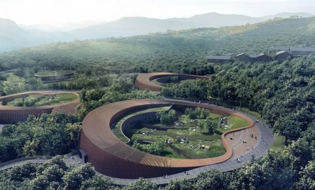 BIM Architecture | Chengdu Giant Panda International Research and Breeding Center Panda Pavilion Proposal/EID Architecture Firm