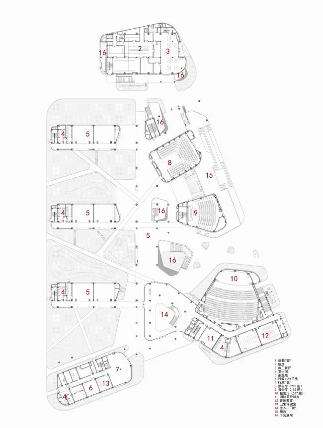 BIM Architecture | Floating Stereoscopic Campus - Zhejiang University School of Education Affiliated Middle School/Zhejiang University Architectural Design and Research Institute Co., Ltd