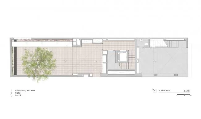 BIM Architecture | Light and Shadow Circulation Brings Warm Texture - Four Friends Apartment in Spain