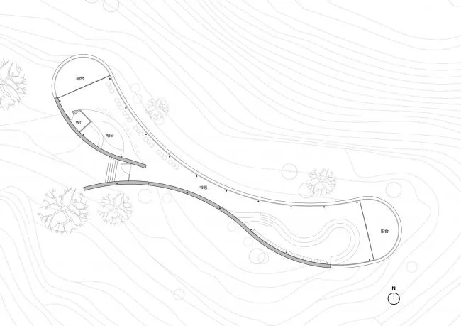 BIM Architecture | Suspended "Cloud": Mount Taishan Jiunvfeng Study/gad · line+studio