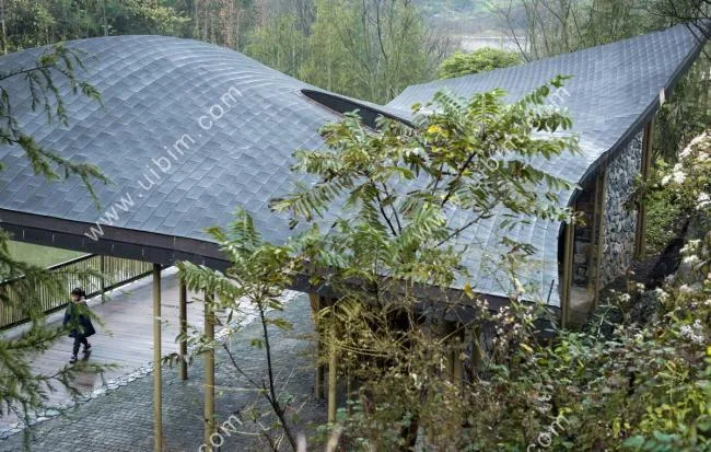 BIM Architecture | Gentle Mountain Wind Blows by: Tea Pavilion in Wulong Guiyuan Town/Weitu Design Agency