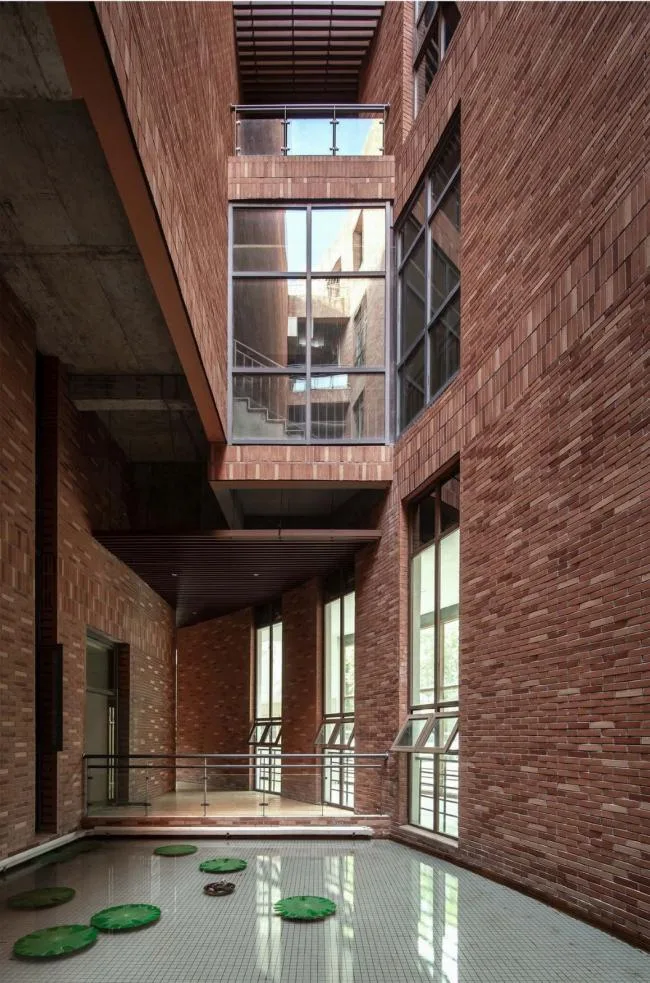 BIM Architecture | Steady and Introverted Red Brick Sculpture with Classical Beauty: Huangshi City Art Museum/Central South Architectural Design Institute