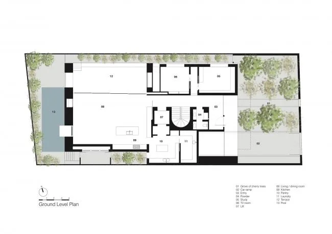 BIM Architecture | ethereal and lightweight: Amadale House/B.E Architecture