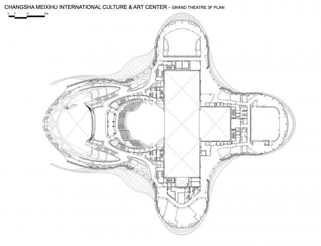BIM Architecture | Changsha Meixi Lake International Cultural and Art Center/Zaha Hadid Architects