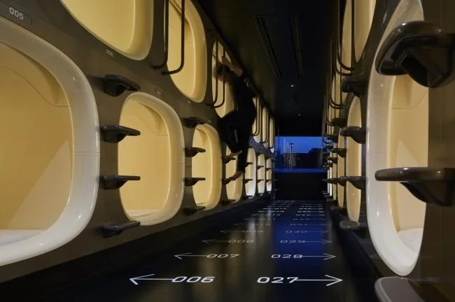 BIM Architecture | Nine Hour Capsule Hotel/Narise Inoue Architectural Design Firm