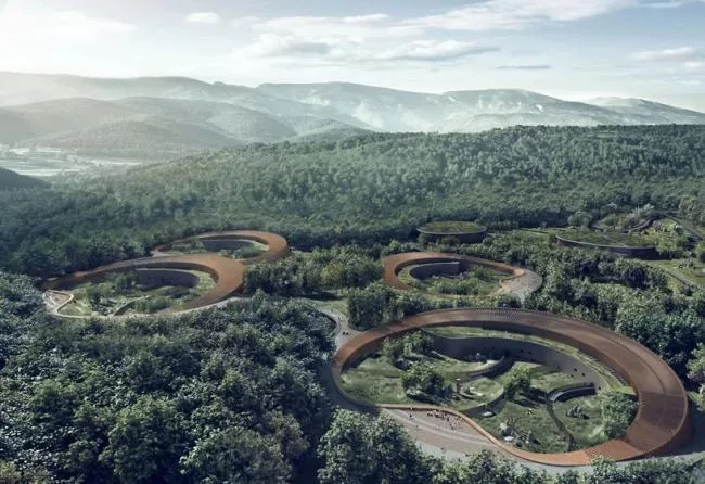 BIM Architecture | Chengdu Giant Panda International Research and Breeding Center Panda Pavilion Proposal/EID Architecture Firm
