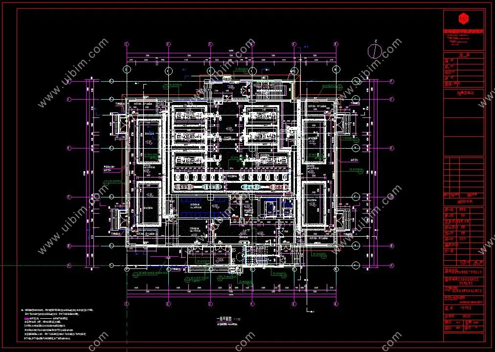 Complete set of BIM project model materials for high-rise computer room equipment building, Revit building structure HVAC electrical plumbing MEP, including exported Navisworks models