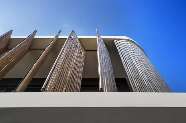 BIM Architecture | Modern Home in the Tropics: "Bamboo Curtain" Residence