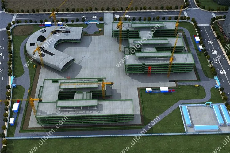 BIM Data and Revit Model for Construction Site Deployment