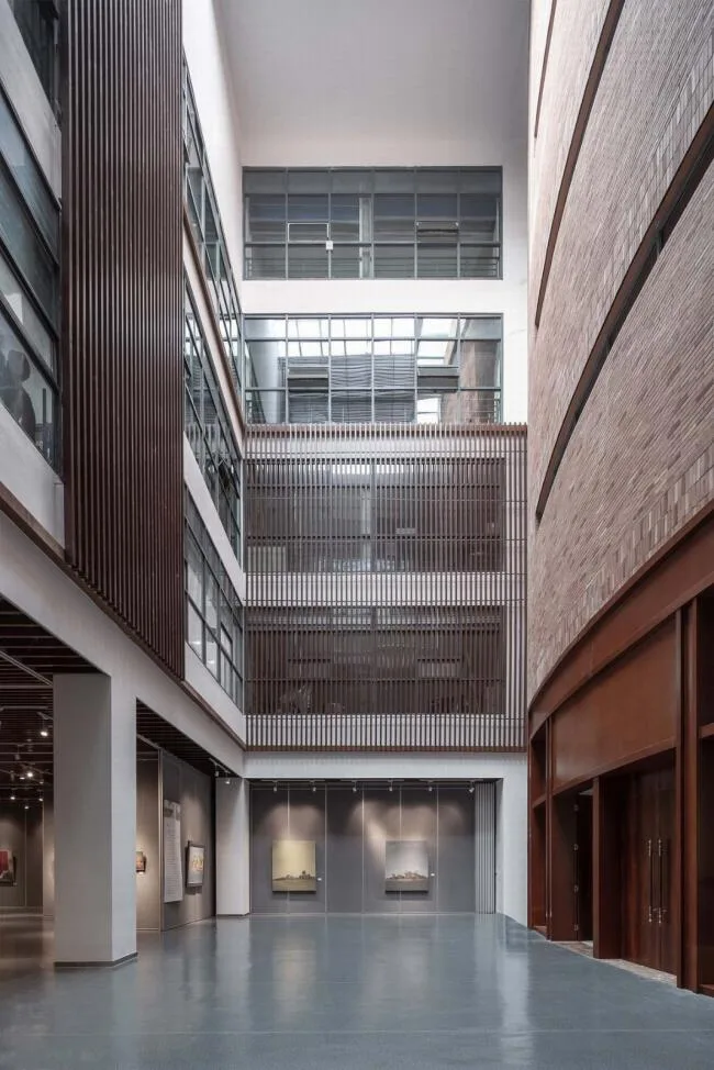 BIM Architecture | Steady and Introverted Red Brick Sculpture with Classical Beauty: Huangshi City Art Museum/Central South Architectural Design Institute