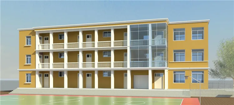 BIM Data | Revit Model - Three story Building BIM Model