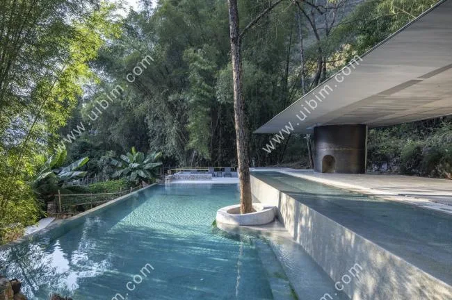 BIM Architecture | Xiyue Yunlu Yoga Pavilion and Swimming Pool (Phase II)/Liu Yuyang Architectural Firm
