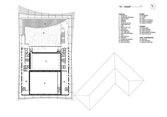 BIM Architecture | Lightly Hidden Under the Sky Curtain: Albi Grand Theatre/Dominique Perrault Architecture