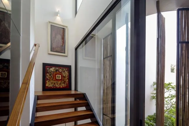 BIM Architecture | Modern Home in the Tropics: "Bamboo Curtain" Residence