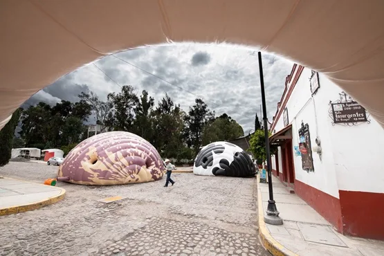 BIM Architecture | Norberto Miranda Design 'Inflatable Bean Gallery'