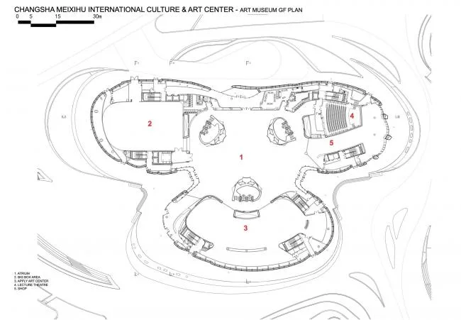 BIM Architecture | Changsha Meixi Lake International Cultural and Art Center/Zaha Hadid Architects