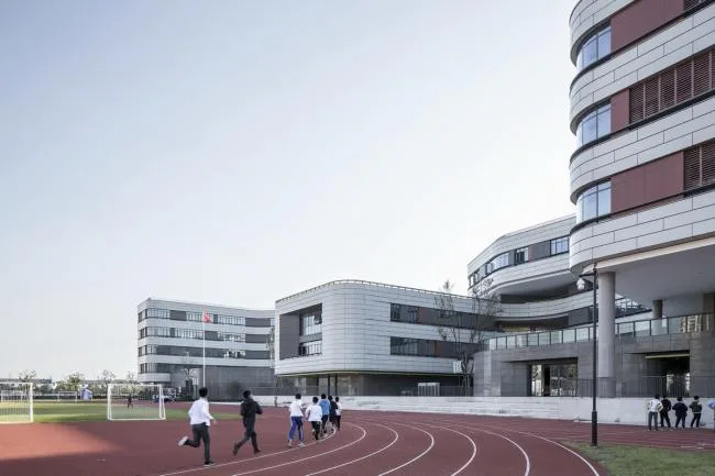 BIM Architecture | Floating Stereoscopic Campus - Zhejiang University School of Education Affiliated Middle School/Zhejiang University Architectural Design and Research Institute Co., Ltd